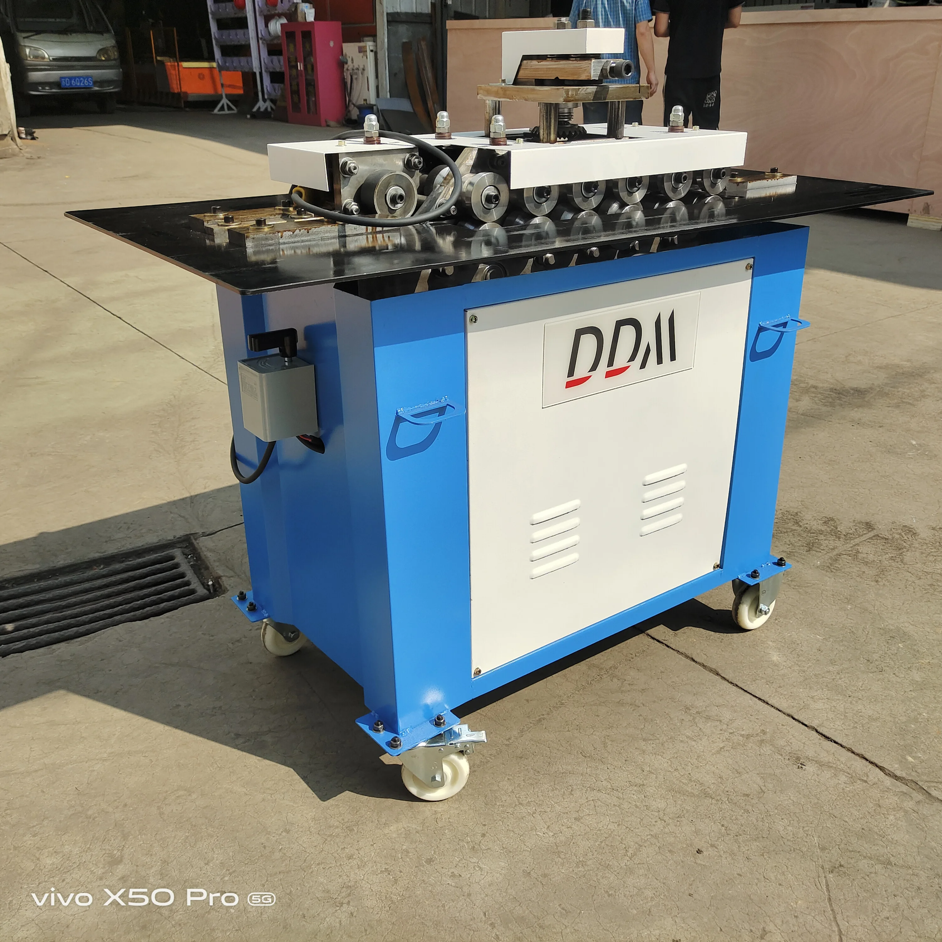2024 DDM Lock Former Square Duct Lock Forming Machine| Alibaba.com