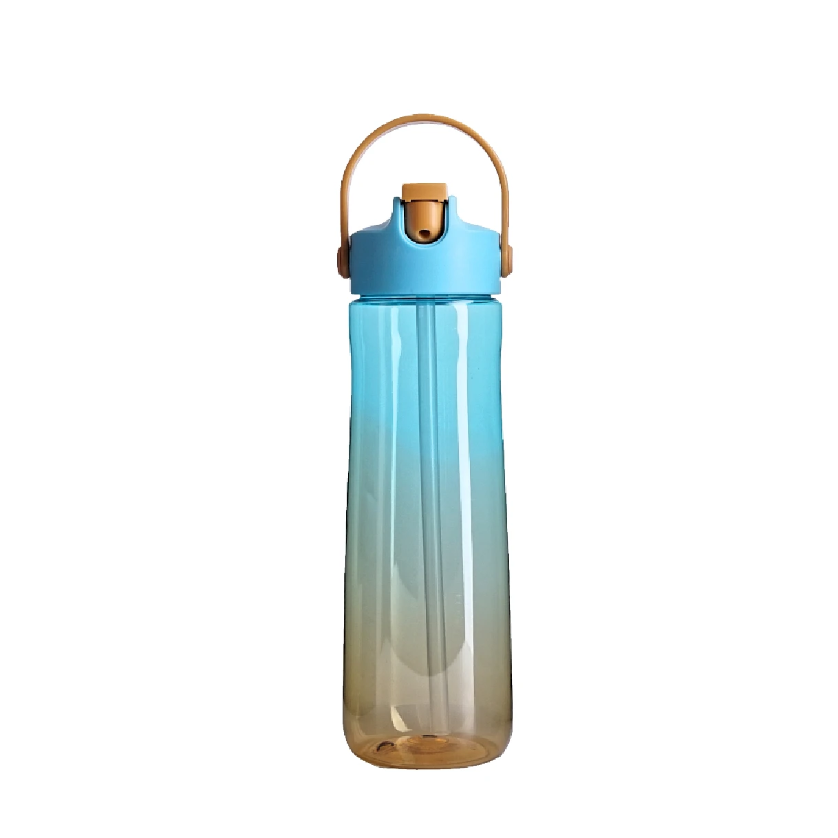 Gradient Plastic Sports Water Bottle Gradient Plastic Sports Water Bottle
