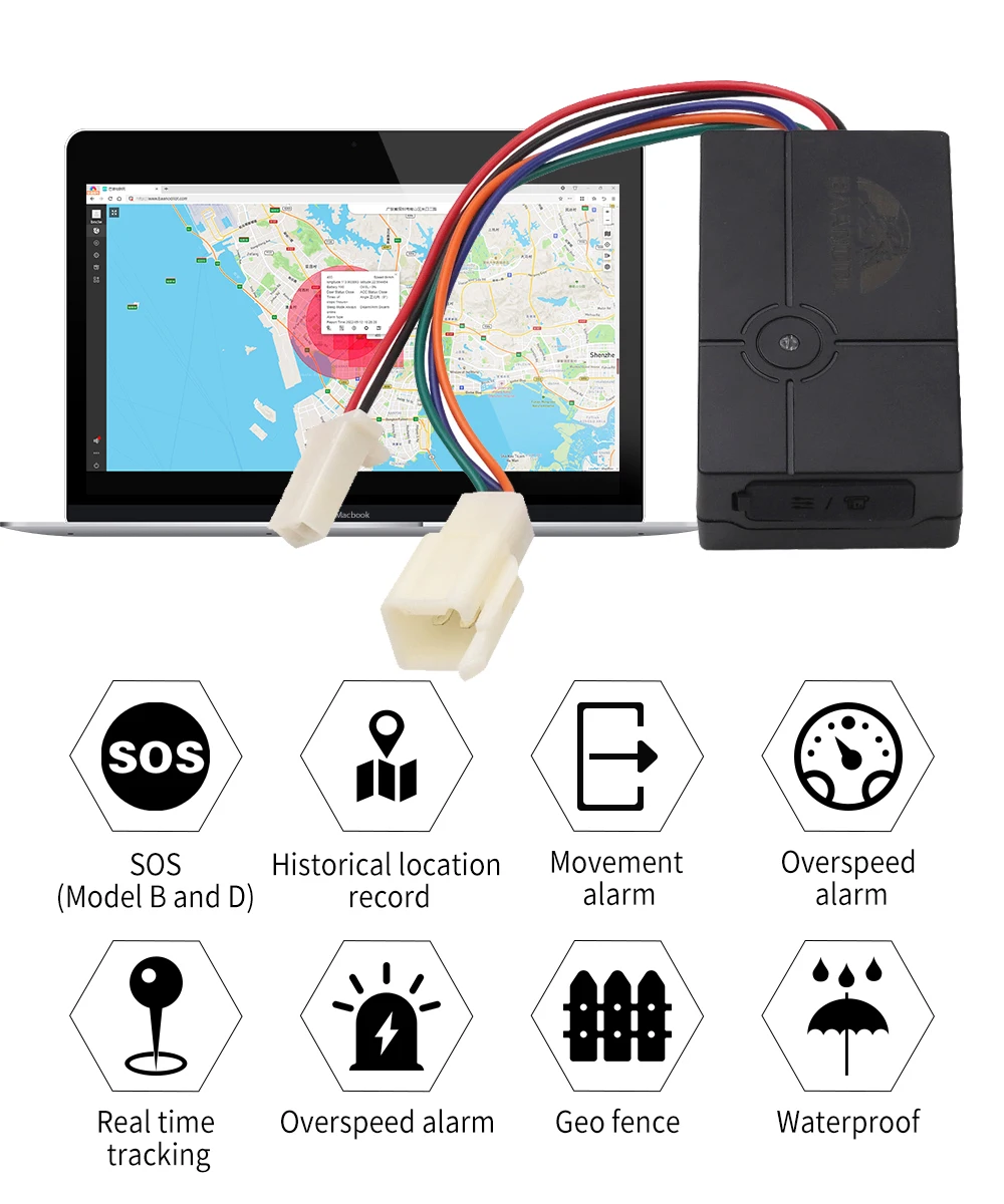 Coban Gps tracker Tk401 Tk 401 Localizador Para Vehculos with Free Baanool Iot App