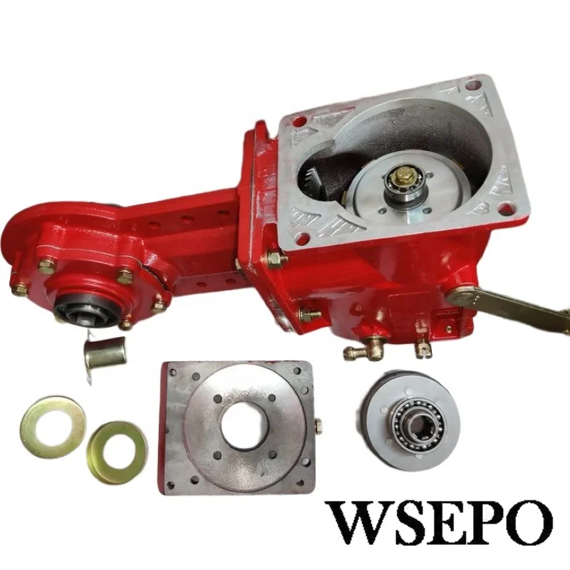 Walk Gearbox Assembly With Clutch for 178F 186F 192F 195F Diesel Power Cultivator 105 135 Tiller