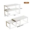 White stand, large and small sizes, 50cm