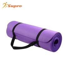 Supro Wholesale NBR Yoga Mat Widening and Thickening Dance Fitness Rubber Non-slip Sports Mat