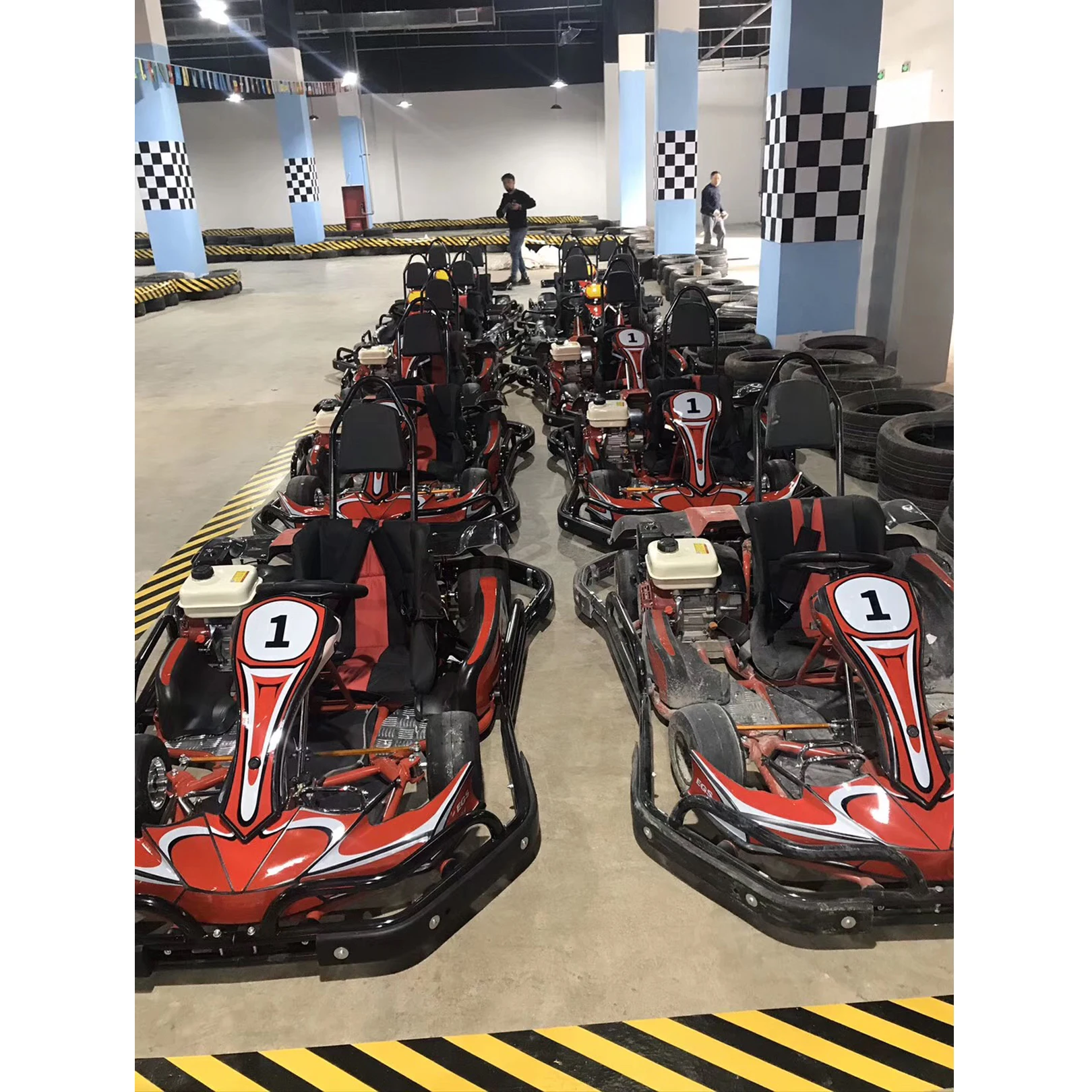 Модная новинка 2016 года 4 колеса racing корзину с сертификатом CE