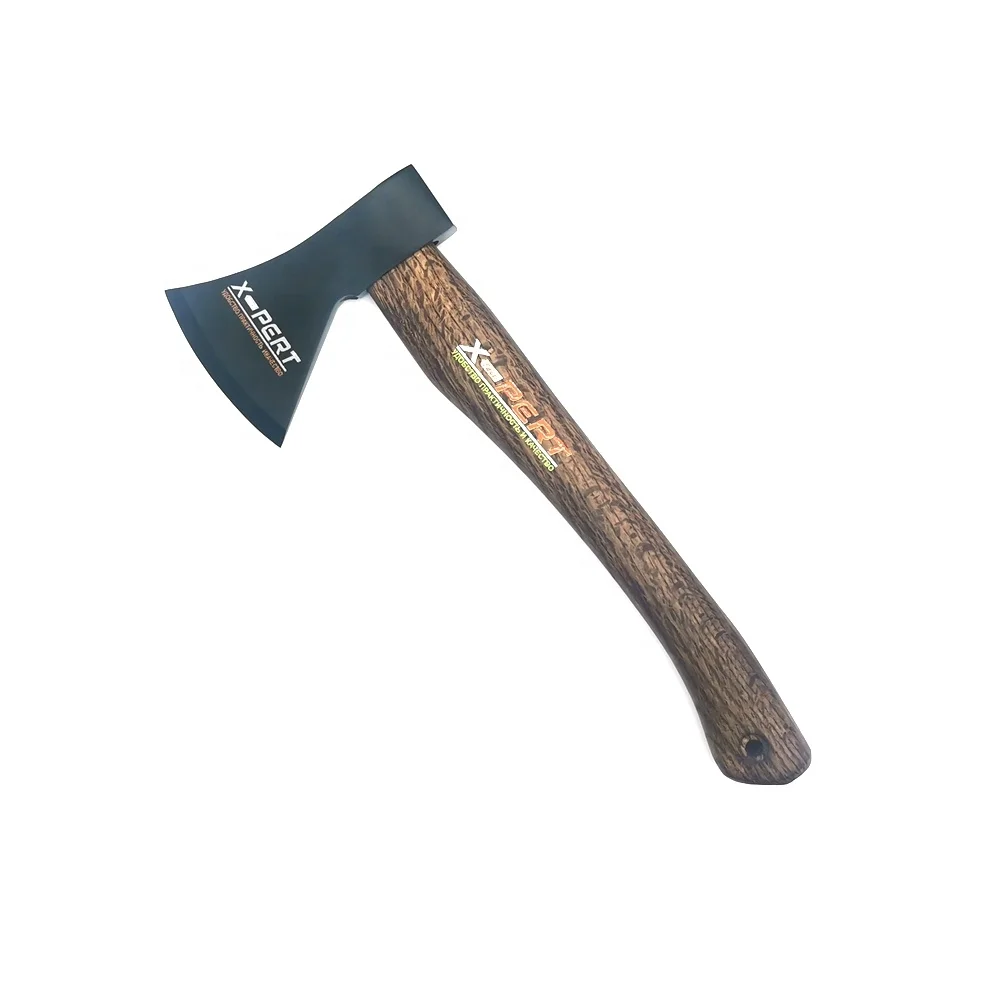 German Type Sharp Carving Axe Forged Steel Hatchet Wooden Handle Hatchet Axe with Wooden Handle
