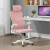 The carefree trolley headrest with white frame and pink trim