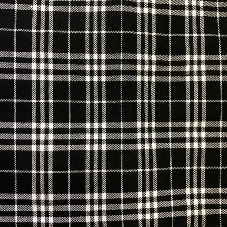 2021 Shaoxing текстиль 65 полиэстер 35 хлопок T/C Одиночная матовая фланелевая ткань в клетку различные цвета