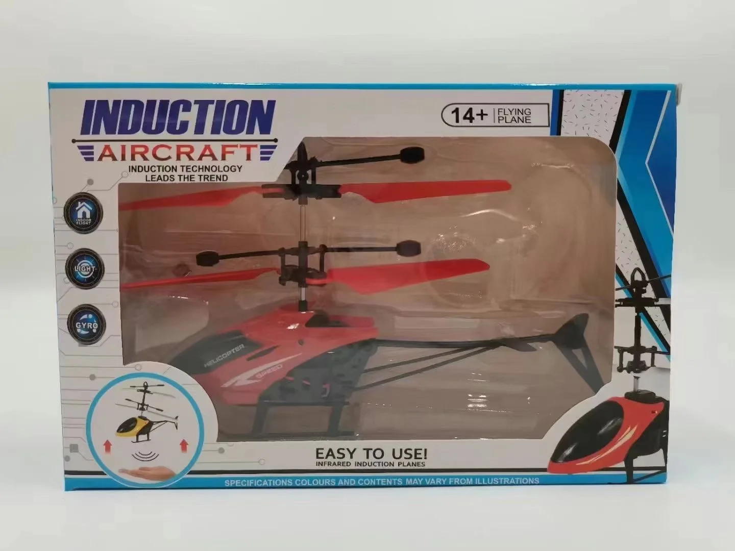 Детский Интеллектуальный индукционный самолет вертолет для мальчиков устойчивый к падению Дрон