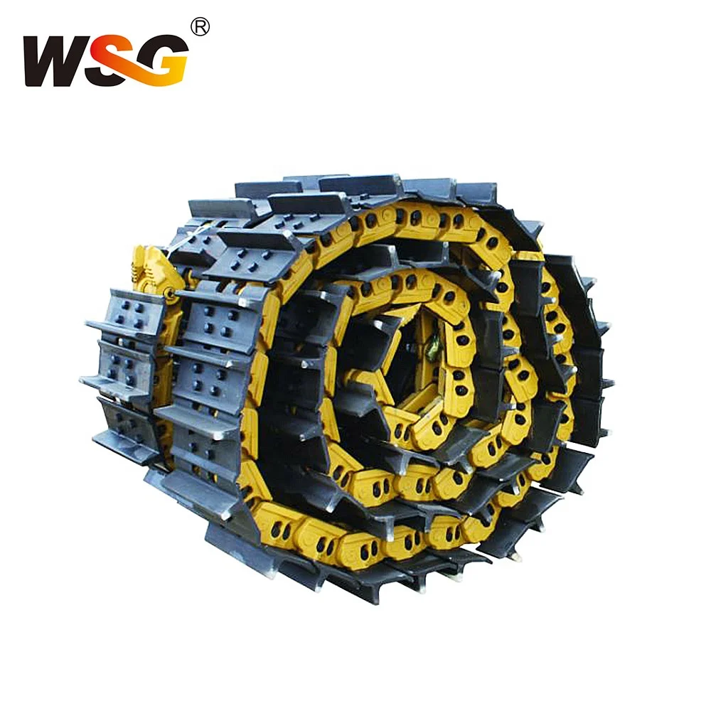 For Cat Track Chain Dozer D3 D4 D5 D6 D7 D8 D9 Lubricated Track Link Shoe Group Assy