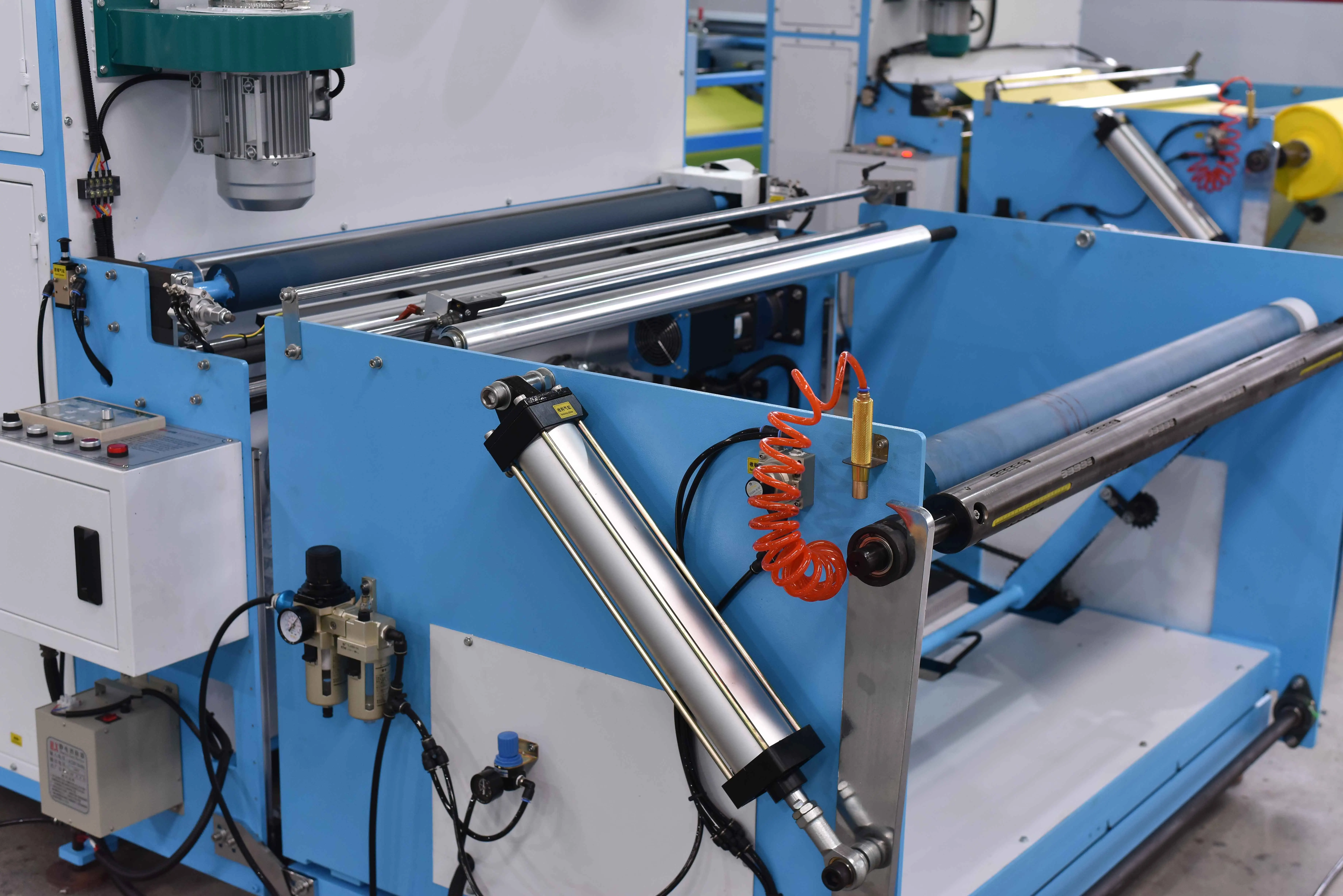 ZXH-A1200 Full Automatic 1 Color Sheet Non Woven Fabric Rotary Screen Printing Machine