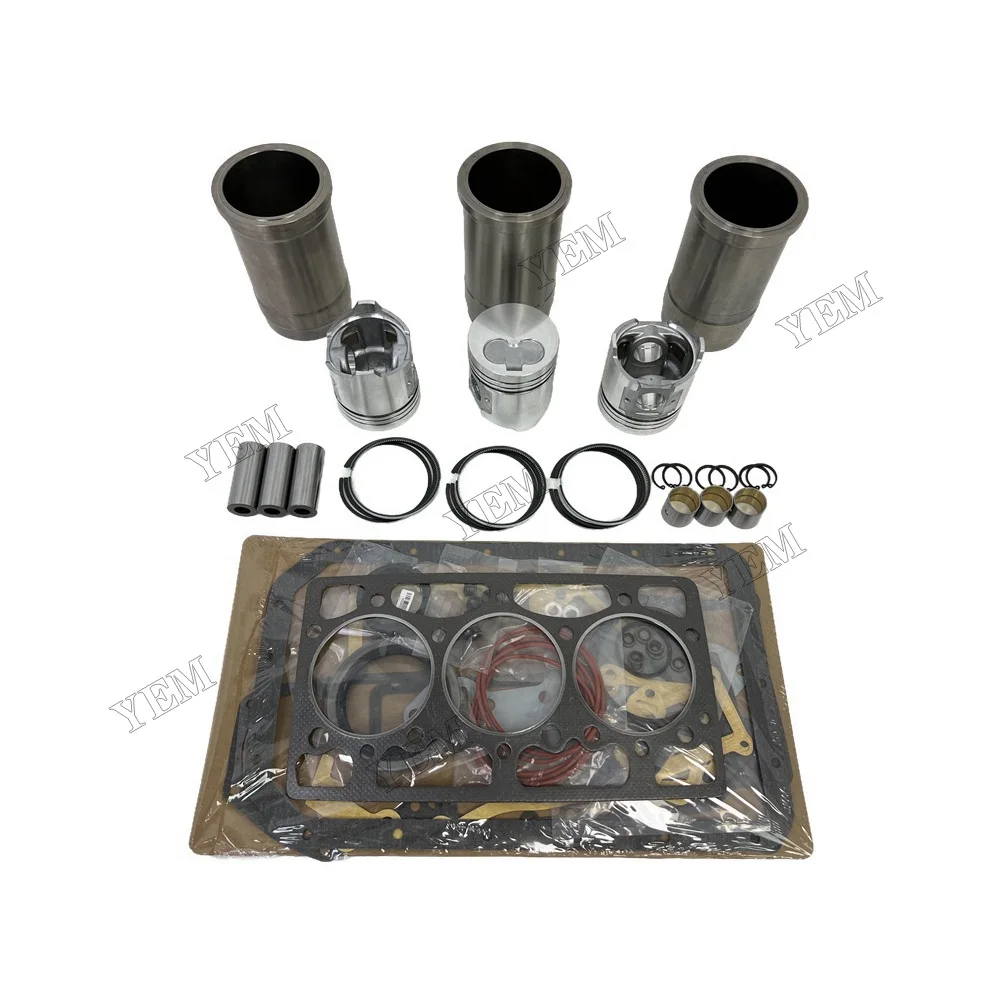 Overhaul Kit With Gasket Set Compatible for Komatsu 3D94 Replacement Engine Parts 4