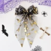Black Gold Cat Witch Hat