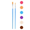 6 Couleurs 2 Pinceaux - 3ml