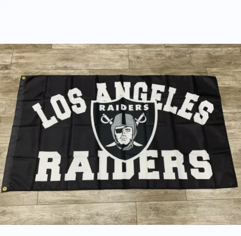 LA Dodgers Lakers Las Vegas Raiders NFL Flag Banner 3x5 Ft MLB 