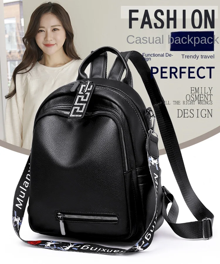 Wholesale High Quality Women Fashion Pu Backpack women's backpacks Teenager Daily Used Women Small Back Pack