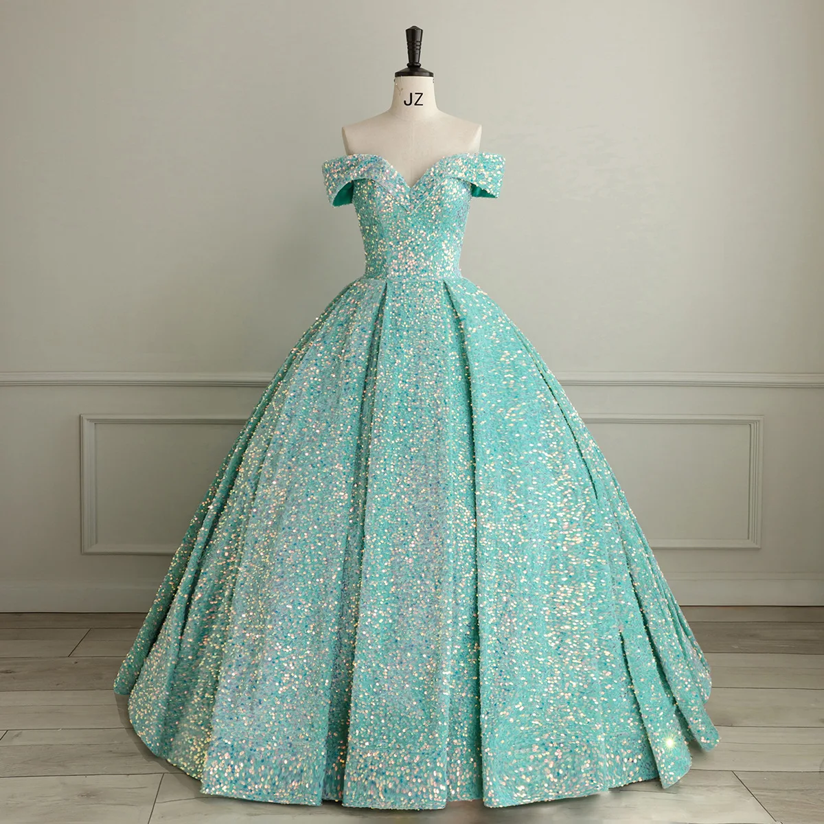 wedding dresses blue and green Elisa 2 in 1 Wedding Dress, Blue Wedding Dress, Transformative Teal Wedding Dress, Short Wedding Dress With Removable Train