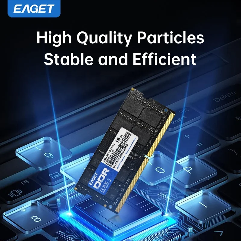 EAGET P40N DDR4 RAM - High Speed, Low Voltage Gaming Memory