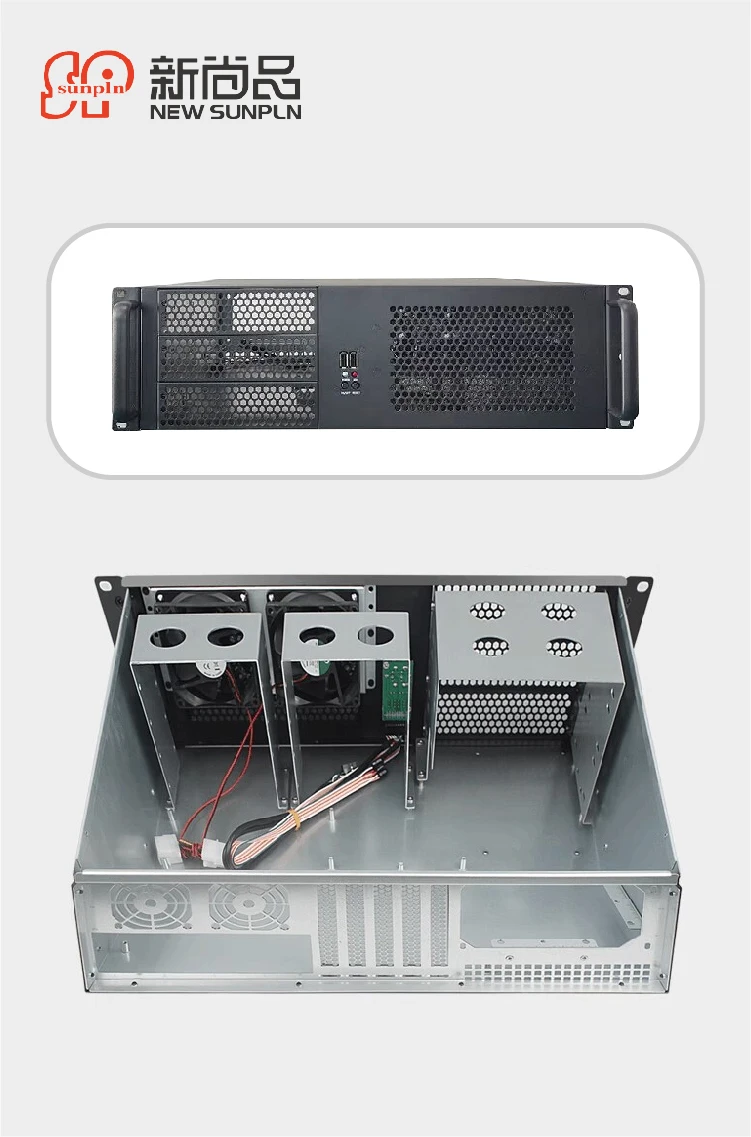 3U Rack Type Industrial Control Cabinet Equipment Box Rack Mounted ...