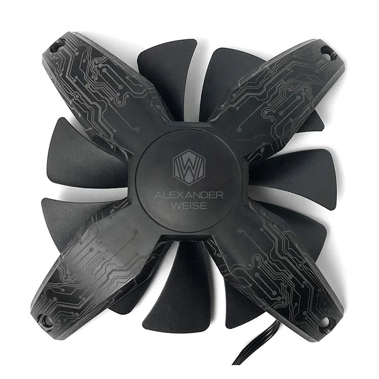 Регулируемый цветной rgb-вентилятор со светодиодной подсветкой, высоким статическим давлением, 120 мм, ШИМ-вентилятор для управления материнской платой, акриловый rgb-вентилятор