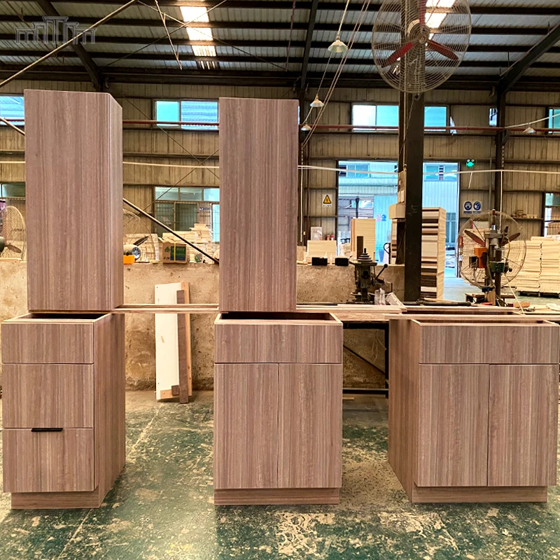 Home Improvement Kitchen Cupboard Ghana White Pet Lacquer High Glossy