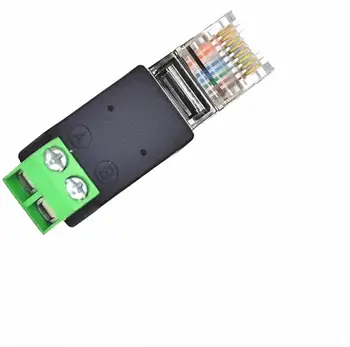 RJ45 to RS485 Terminal male 2P