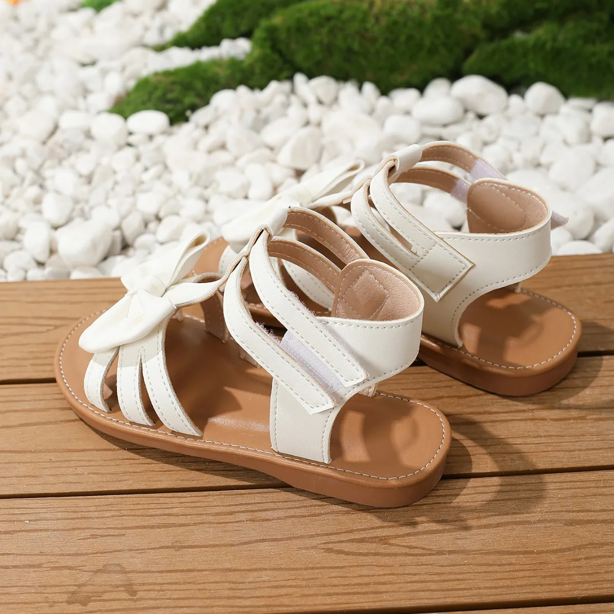 Girls Open-toed Sandals Spring and Summer New Little Girls Shoes