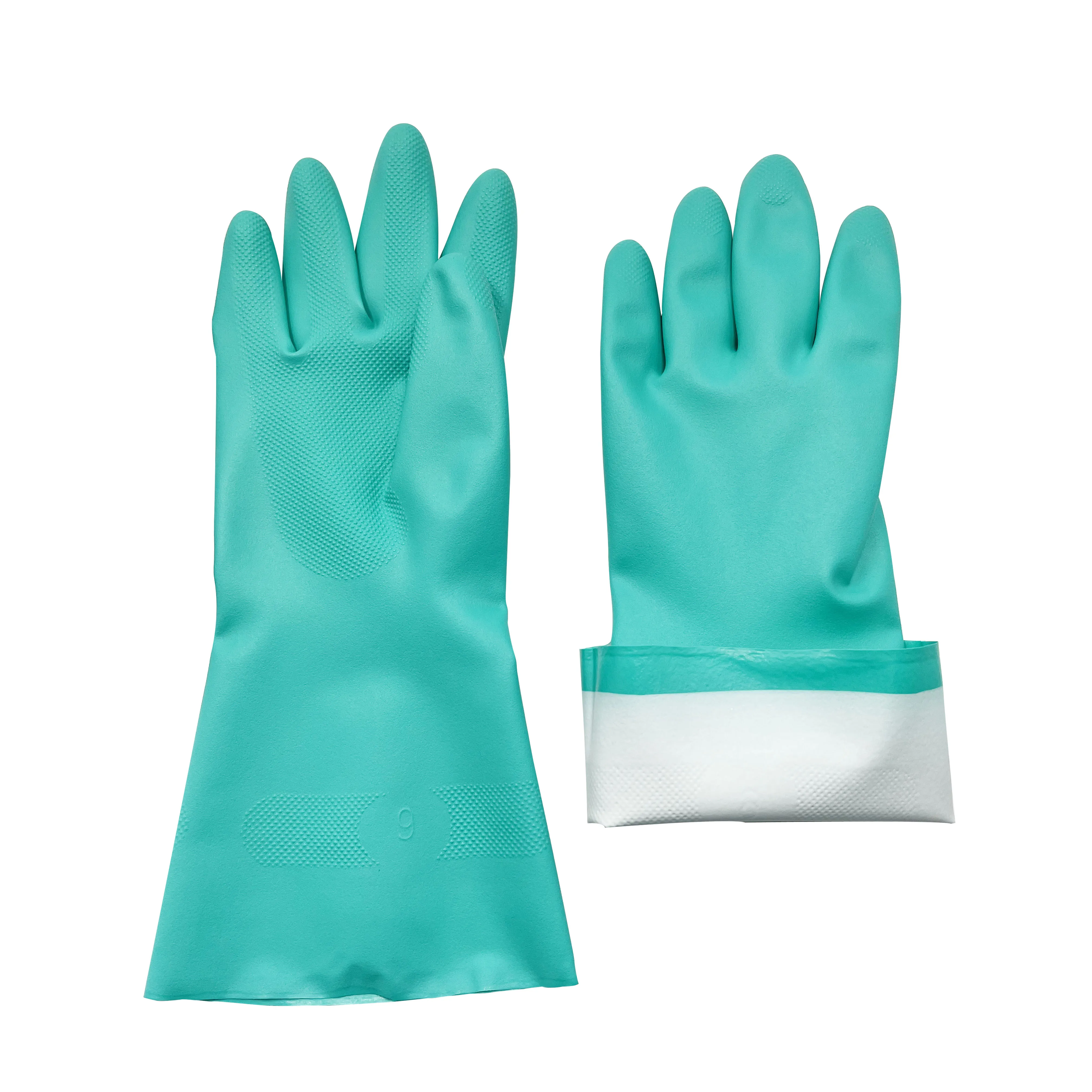 Factory Latex Dishwashing Kitchen Cleaning Hand Gloves Waterproof