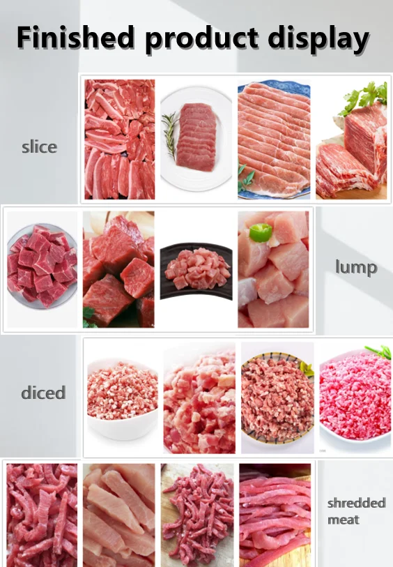 Commercial small Electric Fish Cutting Machine commercial Meat Grinder