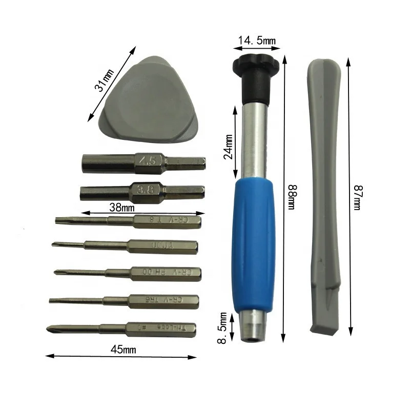 For Switch Security Bit Steel Set Screwdriver for Switch for SNES for Gamecube Repair Tool