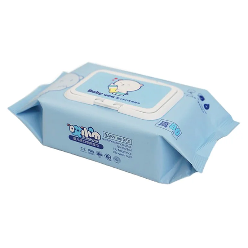 အရောင်းရဆုံးထုတ်ကုန် OEM စိတ်ကြိုက်လိုဂို Wet Wipes biodegradable Baby Wipes 80pcs အနံ့မရှိသော ကလေးသန့်ရှင်းရေး အစိုသုတ်များ