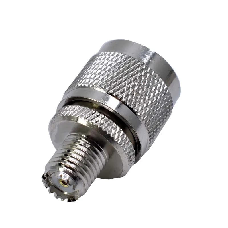 Mini UHF Female to N Type Male Adapter for RF Applications