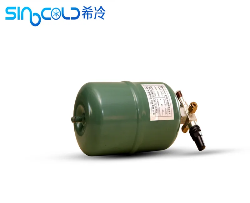 Refrigeration Parts Pressure Vessel Condensing Unit Vertical Liquid Receiver Refrigerant Receiver Reservoir tank