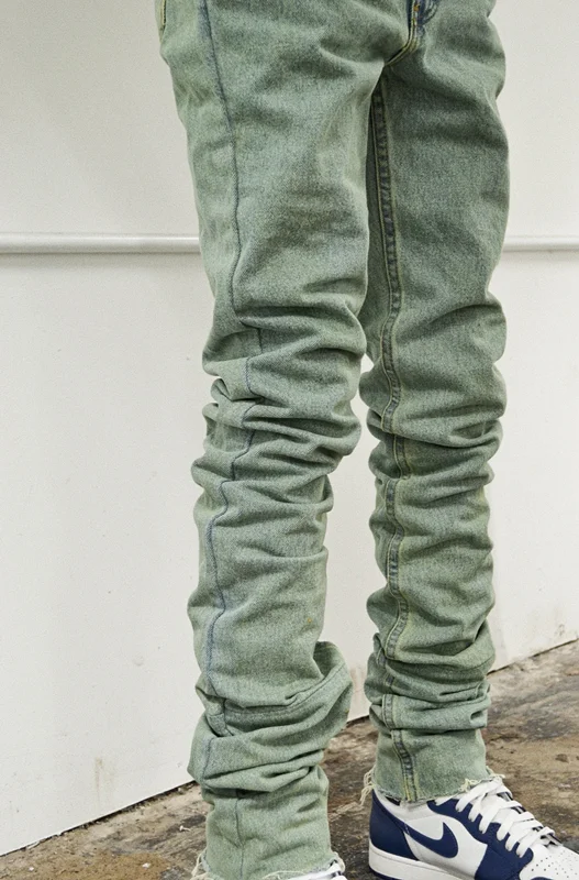 Buy Stacked Jeans,Men Skinny Fit Jeans 