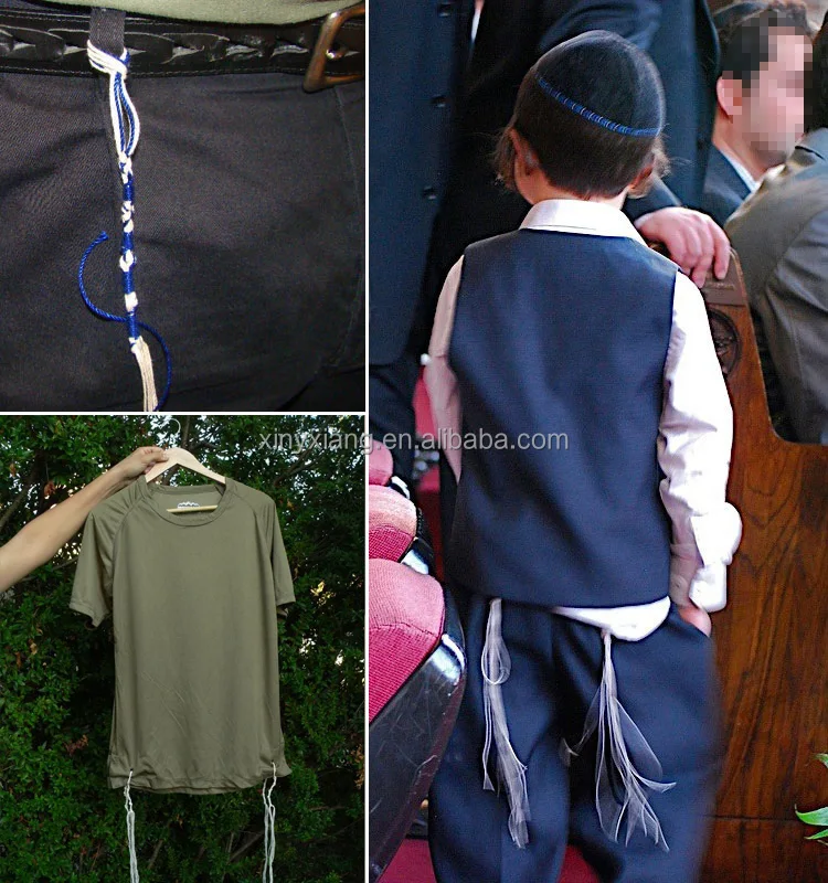 Factory Custom Judaism Tzitzits Set,Israel Tzitzit Tassel Tzitzyiot