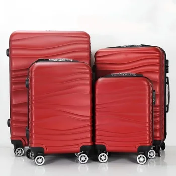 4pcs 16/20/24/28" New design ABS luggage bag set carry on travel suitcase 4 pcs in 1 set suitcase