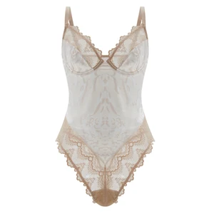 High Quality Lace Wireless Satin Print Comfort Sensuality Crisscross Back Straps High-Rise Sexy Bra