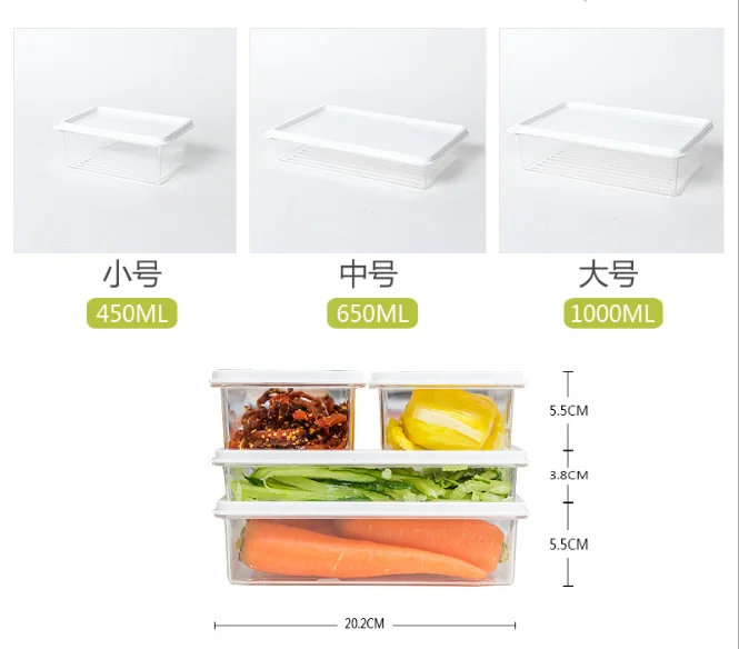 3 Size Airtight Food Storage Containers For Kitchen Pantry Buy Vacuum