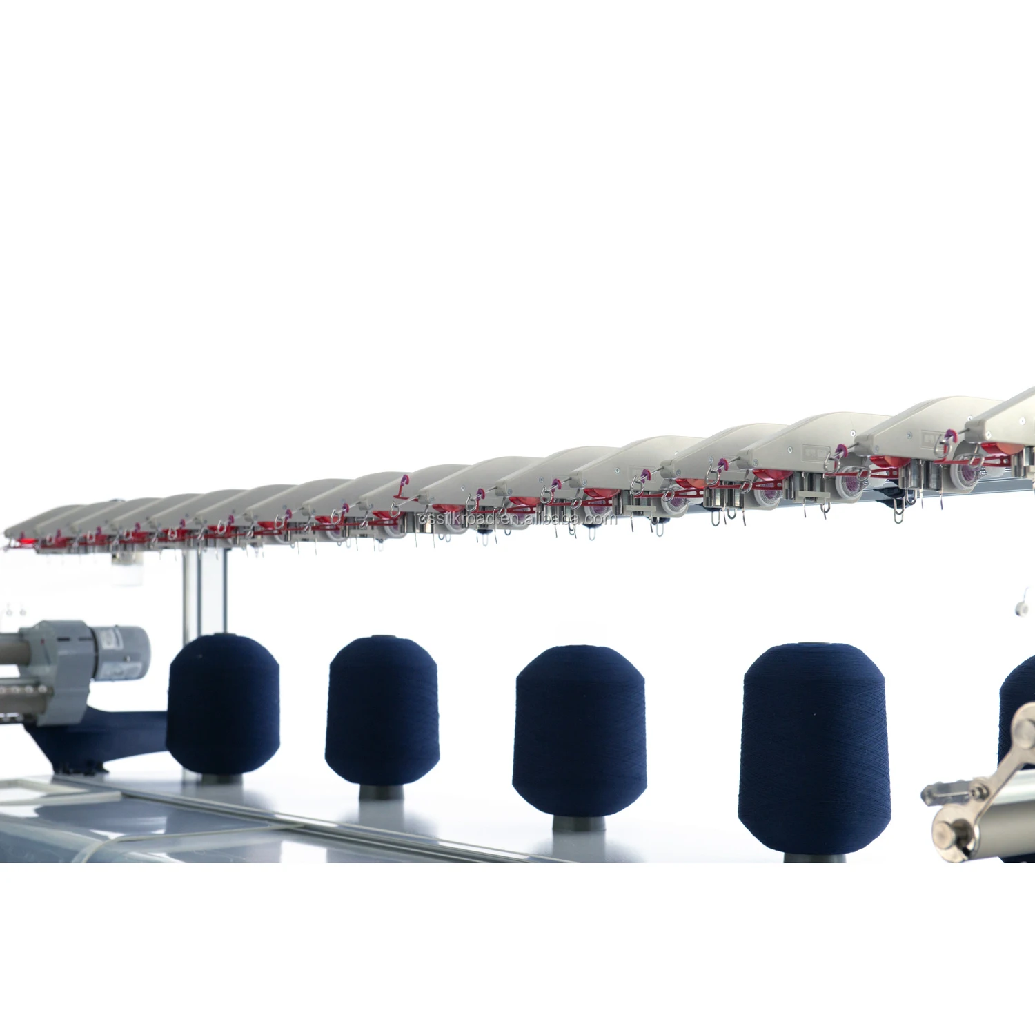Hot Selling Automatic Knitting Machine Three System Flat Crochet Styles Knee Pads Manufacturing