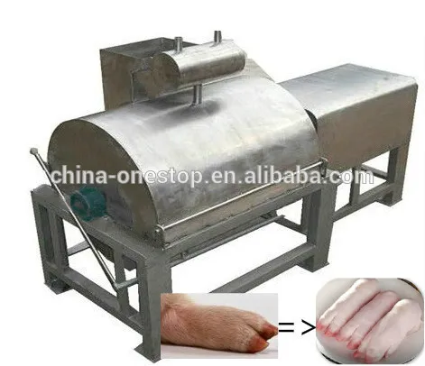 Pig slaughtering equipment pig trotter dehairing machine for pork processing