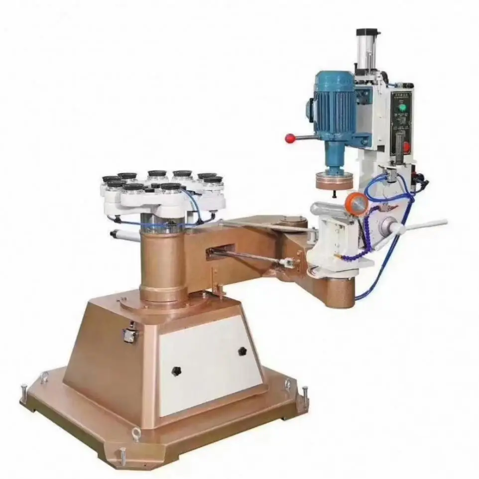 TEBAK CX-21 Multi Functional Round Glass Special Shape Grinding Machine Polishing Grinder Special-shaped Table Edging Machine