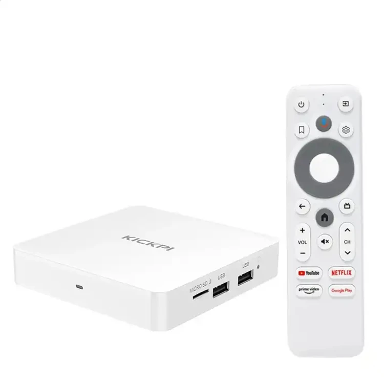 2024 KICKPI KP1 Google Certified Tv Box Android 11 S905Y4 AV1 2.4G&5G ...