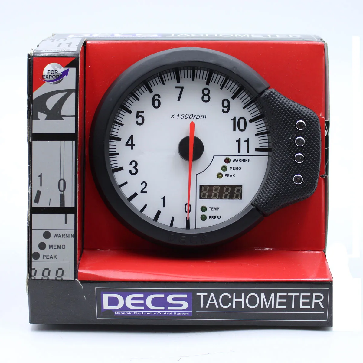 Apexi 3-in-1 Auto Meter Gauge Digital Tachometer 4.7