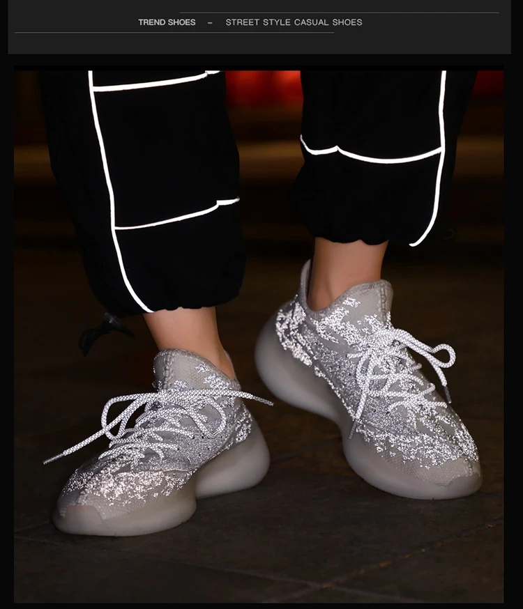cool reflective shoes