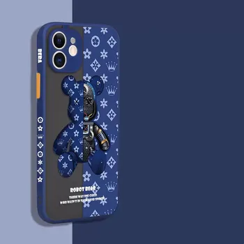 2022 Tide Brand Mechanical Bear Transparent Side Phone Case Suitable for  iPhone Xs Max 7-13 Series - China Mobile Phone and Phone Accessories price