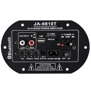 HiFi Stereo Bluetooth Main board Digital Car Amplifier Module for car audio Speaker
