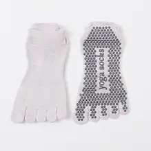 Non slip Mesh Summer Invisible Five Toe Yoga Socks Short Anti-slip Sport Women Professional Pilates Sock Custom Wholesale