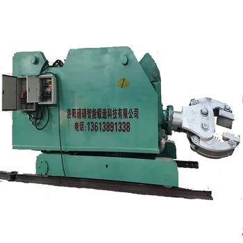 Mechanical and hydraulic forging manipulator with railr 5 ton