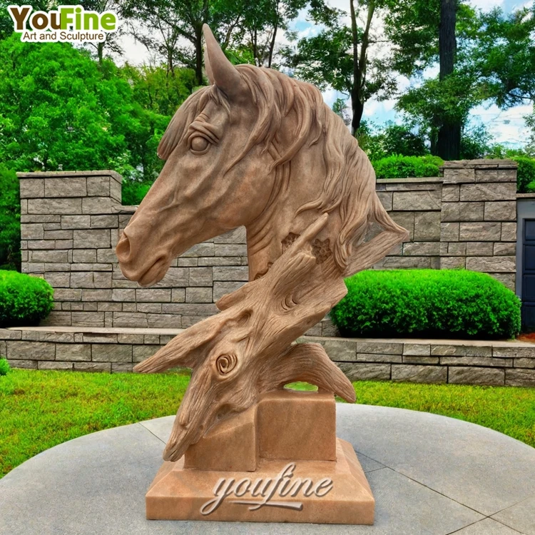 大理石と三頭の馬 (Marble and Tri-Horses) 手作りの白い大理石の馬の頭の彫刻| Alibaba.com