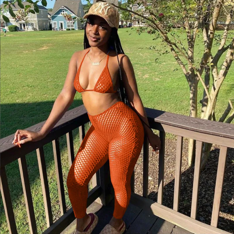 Beach Sexy Ladies Crochet Bikini 