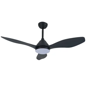 Hot Selling Living Romm Indoor 36 Inch 48 Inch Decorative 3 Blades Modern Led Ceiling Fan With Light And Remote