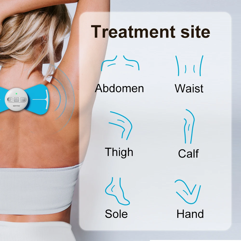 Portable TENS Wireless TENS Unit with  Physiotherapy Function to Relieve Muscle Pain and Fatigue TENS Machine